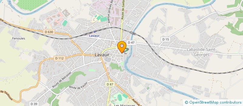 localisation de l'entreprise UNION DES ASSOCIATIONS DE COCAGNE à LAVAUR