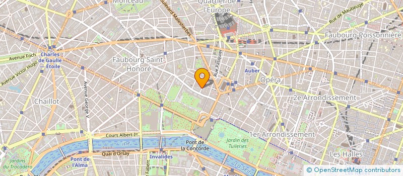 localisation de l'entreprise UNION DES AVOCATS EUROPEENS  PARIS