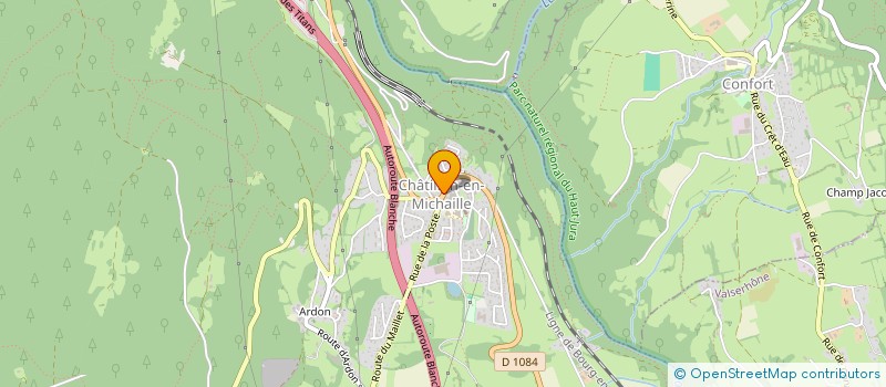localisation de l'entreprise UNION DES CHASSEURS DE LA MICHAILLE à VALSERHONE
