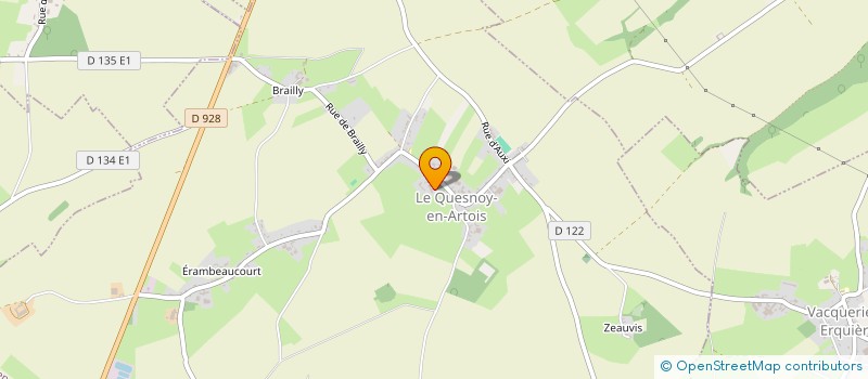 localisation de l'entreprise UNION DES CHASSEURS DU QUESNOY  LE QUESNOY-EN-ARTOIS