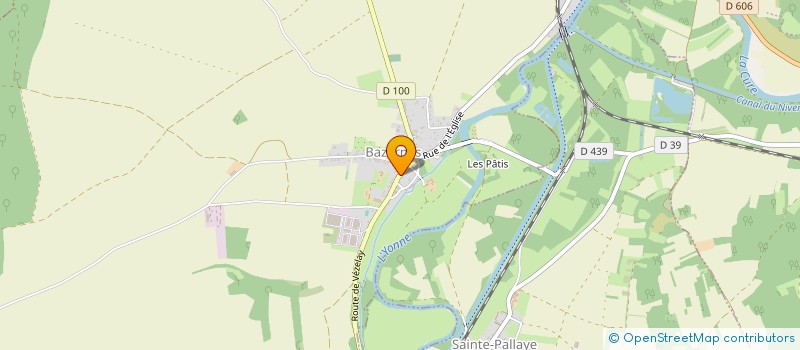 localisation de l'entreprise UNION DES CHASSEURS ET DES PROPRIETAIRES DE BAZARNES  BAZARNES