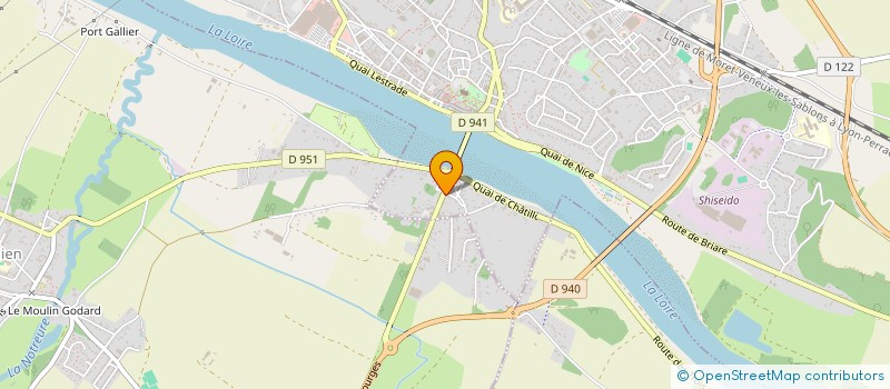 localisation de l'entreprise UNION DES CHAUFFEURS ROUTIERS à GIEN