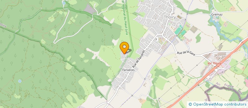 localisation de l'entreprise UNION DES CITOYENS INDEPENDANTS  THOIRY