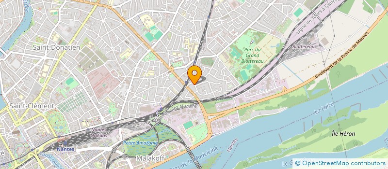 localisation de l'entreprise UNION DES CLUBS ET SECTIONS FOOTBALL FEMININ  NANTES