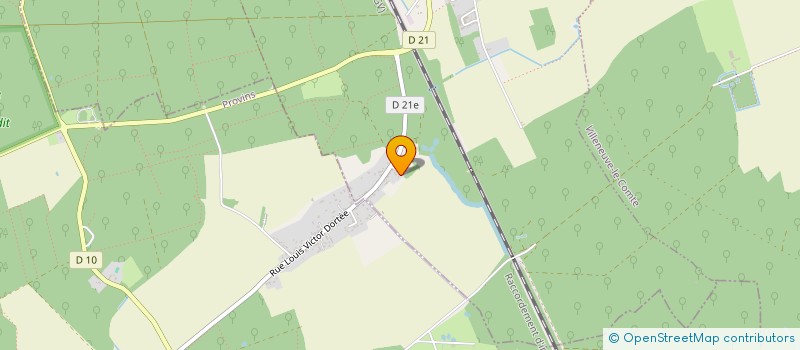 localisation de l'entreprise UNION DES COIFFEURS INVESTISSEURS  VILLENEUVE-SAINT-DENIS