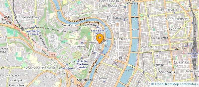 localisation de l'entreprise UNION DES COMITES D'INTERETS LOCAUX DE LA METROPOLE DE LYON à LYON