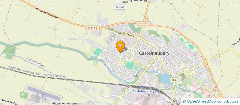 localisation de l'entreprise UNION DES COMMER. ET ARTI. CASTELNAUDARY  CASTELNAUDARY