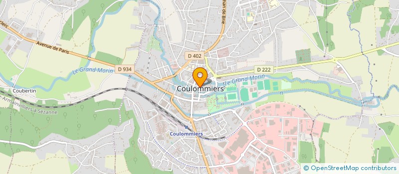 localisation de l'entreprise UNION DES COMMERCANTS à COULOMMIERS