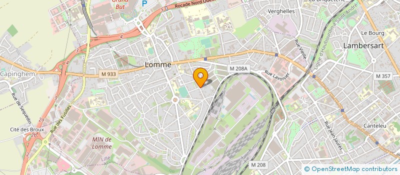 localisation de l'entreprise UNION DES COMMERCANTS LOMMOIS à LILLE