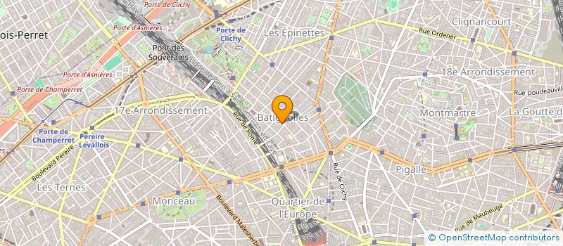 localisation de l'entreprise UNION DES COMPTOIRS ALSACIENS  PARIS