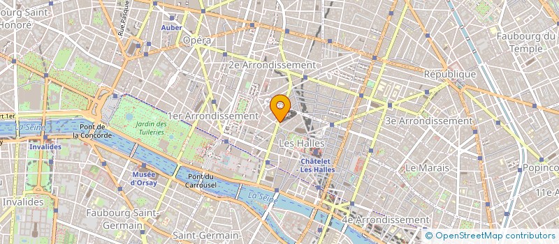 localisation de l'entreprise UNION DES COMPTOIRS D'OR DE L'AVEYRON à PARIS