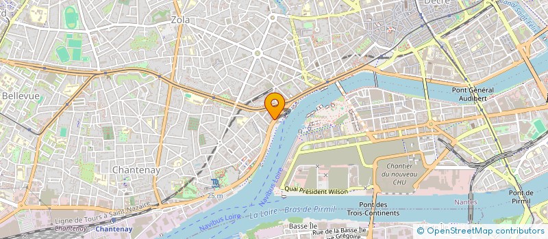 localisation de l'entreprise UNION DES CONSEILS EN COMMUNICATION DU GRAND OUEST à NANTES