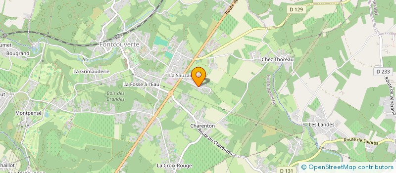 localisation de l'entreprise UNION DES COOPERATIVES AGRICOLES  FONTCOUVERTE