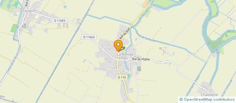 localisation de l'entreprise UNION DES COURTIERS VIE ET SANTE  LA RONDE