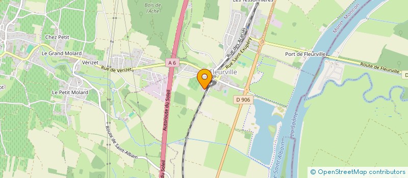 localisation de l'entreprise UNION DES EGLISES EVANGELIQUES DES FRERES  SAINT-ALBAIN