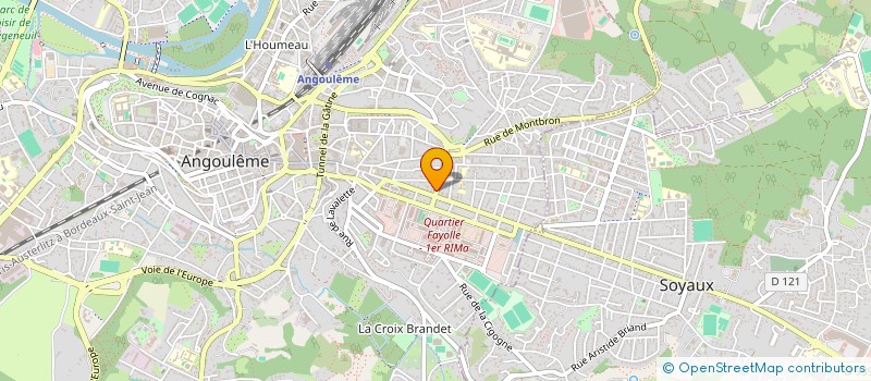 localisation de l'entreprise UNION DES ELUS SOCIALIST ET REPUBLICAINS à ANGOULEME