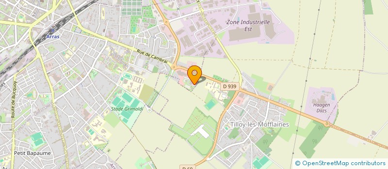 localisation de l'entreprise UNION DES ENDIVIERS à ARRAS