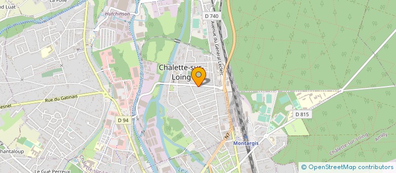 localisation de l'entreprise UNION DES ENFANTS DE BARE EN FRANCE à CHALETTE-SUR-LOING