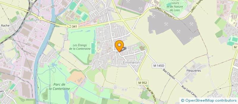 localisation de l'entreprise UNION DES ENTREPRENEURS D'EMMERIN  EMMERIN