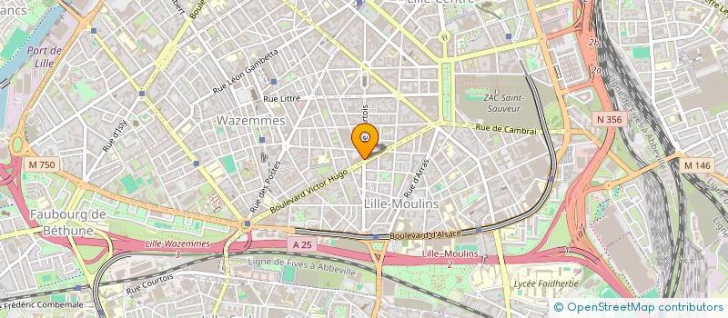 localisation de l'entreprise UNION DES ENTREPRISES DE PROXIMITE DES HAUTS DE FRANCE à LILLE