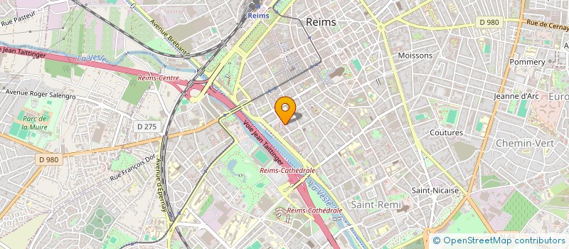 localisation de l'entreprise UNION DES ENTREPRISES DE PROXIMITE GRAND EST  REIMS