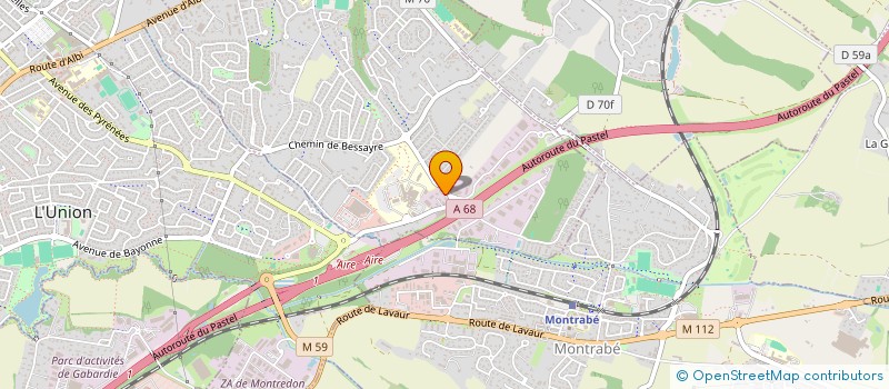 localisation de l'entreprise UNION DES ENTREPRISES DE PROXIMITE OCCITANIE à SAINT-JEAN