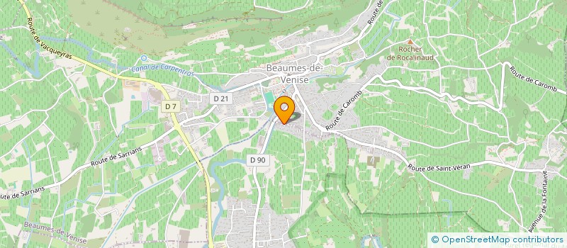 localisation de l'entreprise UNION DES ENTREPRISES DE THERMOLAQUAGE  AUBIGNAN