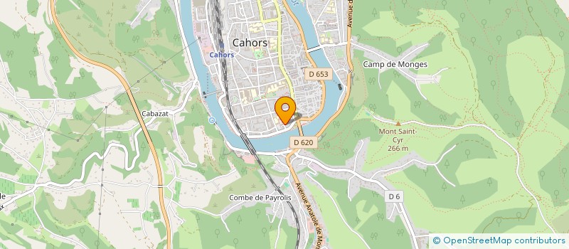 localisation de l'entreprise UNION DES ENTREPRISES LOTOISES  CAHORS