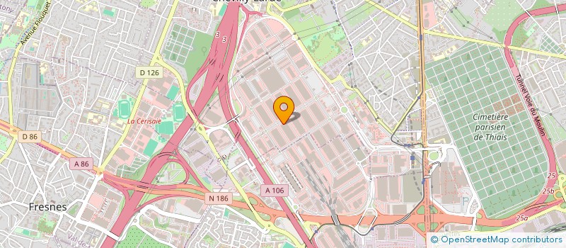 localisation de l'entreprise UNION DES ENTREPROTS(UDE)  CHEVILLY-LARUE