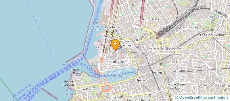 localisation de l'entreprise UNION DES FABRICANTS DE SANTONS DE PROVENCE à MARSEILLE