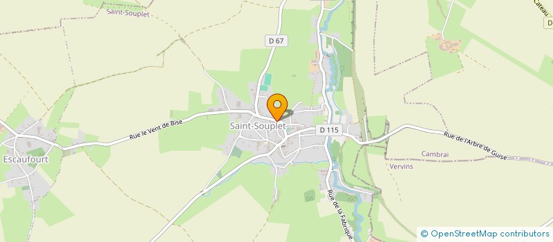 localisation de l'entreprise UNION DES FAMILLES  REJET-DE-BEAULIEU