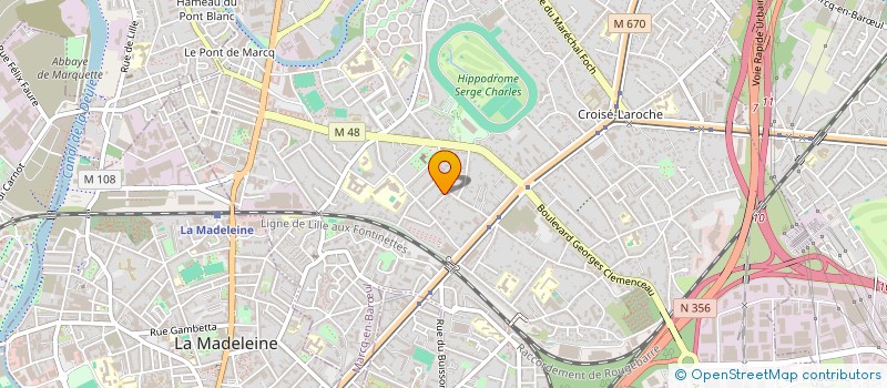localisation de l'entreprise UNION DES FAMILLES DE MARCQ EN BAROEUL à MARCQ-EN-BARŒUL