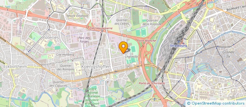 localisation de l'entreprise UNION DES FAMILLES EURO-MUSULMANES  STRASBOURG