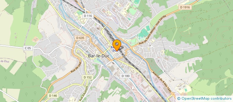 localisation de l'entreprise UNION DES FAMILLES LAIQUES BAR LE DUC à BAR-LE-DUC