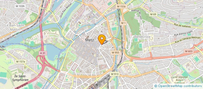 localisation de l'entreprise UNION DES FAMILLES LAIQUES DE METZ ET ENVIRONS  METZ