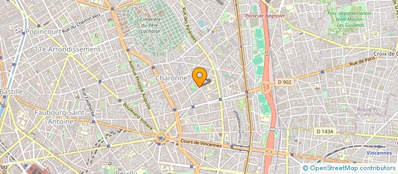 localisation de l'entreprise UNION DES FAMILLES LAIQUES DE PARIS  PARIS