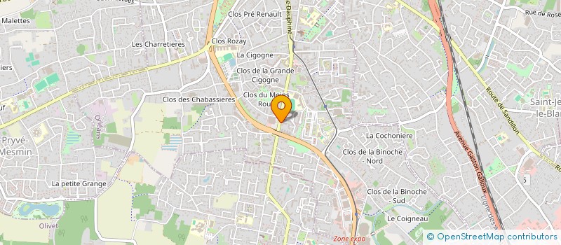 localisation de l'entreprise UNION DES FEDERATIONS DEPARTEMENTALES DES ASSOCIATIONS AGREES DE PECHE ET DE PROTECTION DU MILIEU AQUATIQUE DU BASSIN LO à ORLEANS