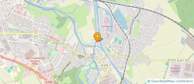 localisation de l'entreprise UNION DES FEDERATIONS POUR LA PECHE ET LA PROTECTION DU MILIEU AQUATIQUE DU BASSIN ARTOIS PICARDIE à ARQUES