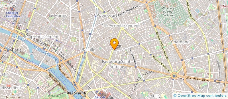 localisation de l'entreprise UNION DES INDUSTRIELS ET CONSTRUCTEURS BOIS  PARIS