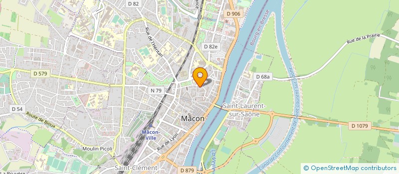 localisation de l'entreprise UNION DES JEUNES AVOCATS DU BARREAU DE MACON à MACON