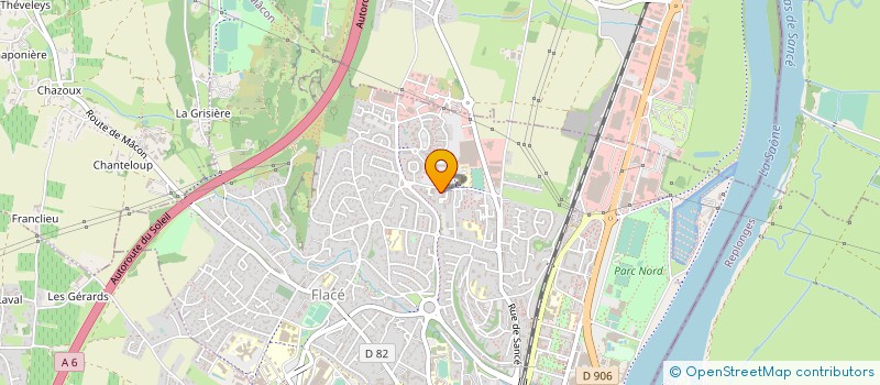 localisation de l'entreprise UNION DES JEUNES DES QUARTIERS à MACON