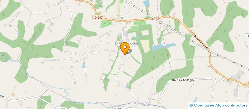 localisation de l'entreprise UNION DES JEUNES GANADEROS LANDAIS  MOUSCARDES