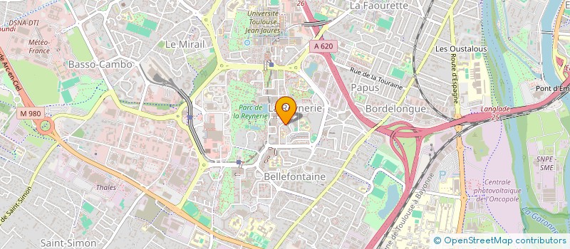 localisation de l'entreprise UNION DES JEUNES SPORTIFS à TOULOUSE