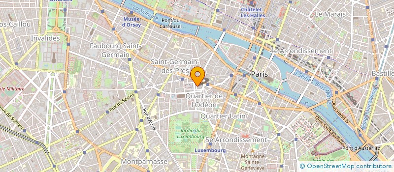 localisation de l'entreprise UNION DES LIBRAIRES DE FRANCE  PARIS