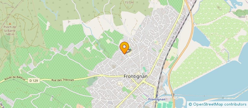 localisation de l'entreprise UNION DES LOCATAIRES PUBLICS ET PRIVE FRONTIGNAN LA PEYRADE à FRONTIGNAN