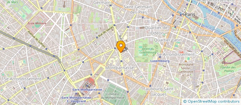 localisation de l'entreprise UNION DES MAISONS DE LA CULTURE à PARIS