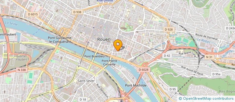 localisation de l'entreprise UNION DES MUSULMANS DE ROUEN à ROUEN