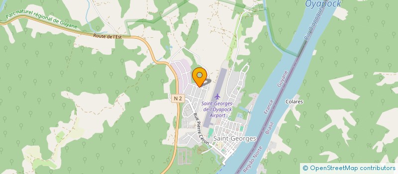 localisation de l'entreprise UNION DES OYAPOCKOIS à SAINT-GEORGES