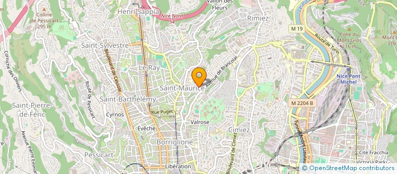 localisation de l'entreprise UNION DES PARENTS D ELEVES DE L ECOLE VON DERWIES à NICE