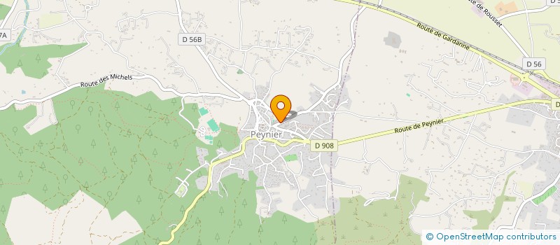 localisation de l'entreprise UNION DES PARENTS D ELEVES DE PEYNIER  PEYNIER